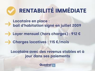 Appartement - 61 m² - 3 pièces