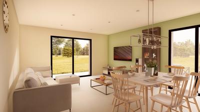 Maison - 105 m² - 6 pièces