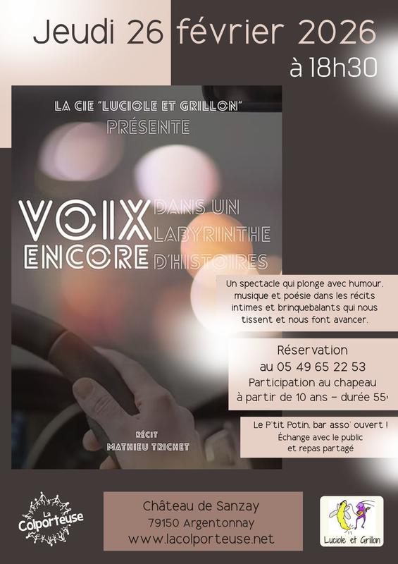 Spectacle - Voix Encore, dans un labyrinthe d'histoires