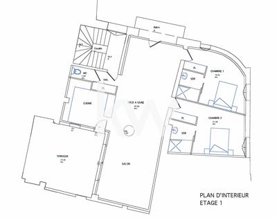 Immeuble mixte - 435 m²
