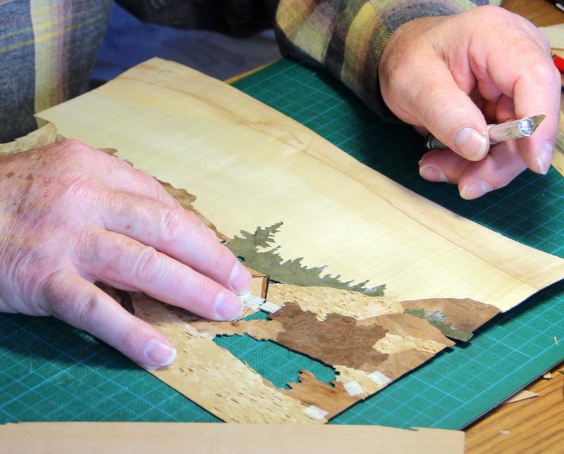 Stage de marqueterie