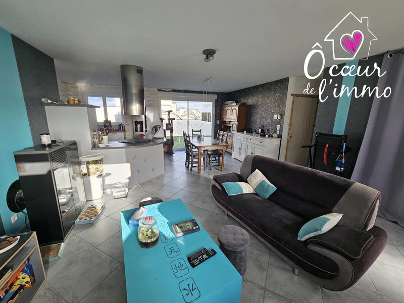 Maison - 102 m² - 6 pièces