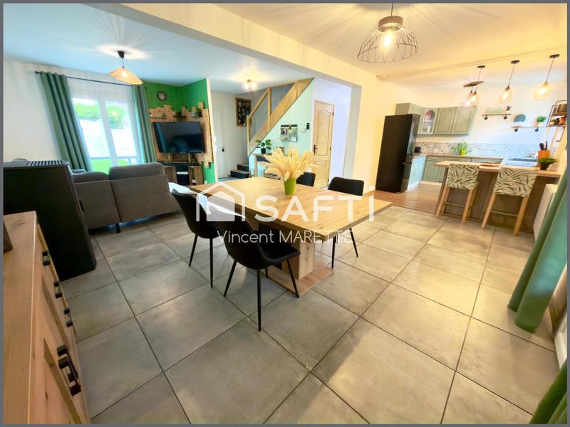 Maison - 124 m² - 5 pièces