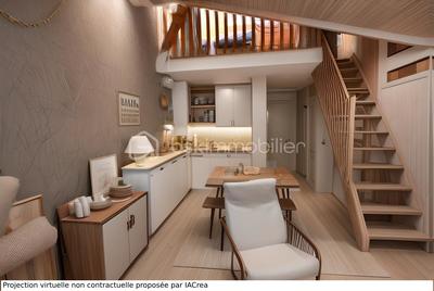 Duplex - 43 m² - 3 pièces