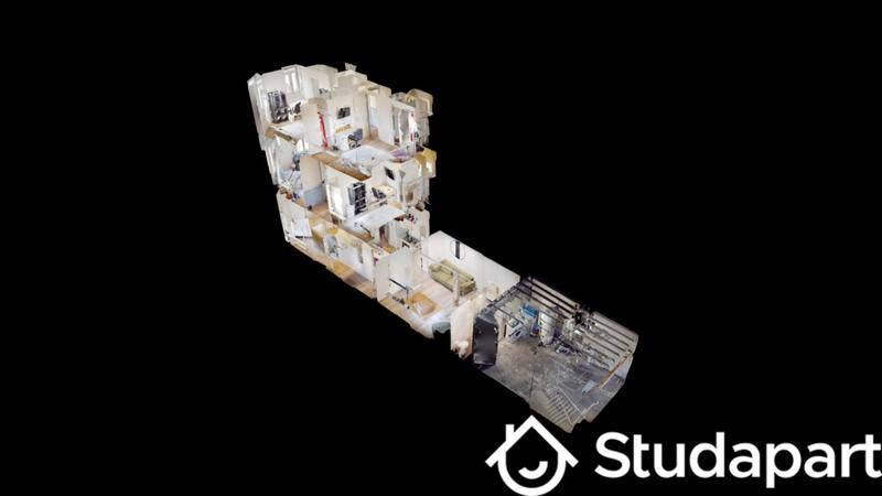 Chambre - 17 m² - 1 pièce