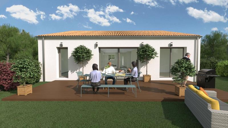 Maison - 95 m² - 4 pièces