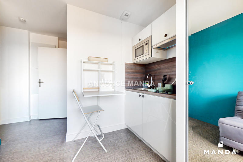 Studio - 17 m² - 1 pièce