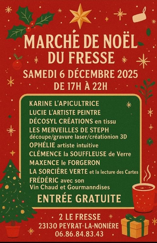 Marché de Noël du Fresse