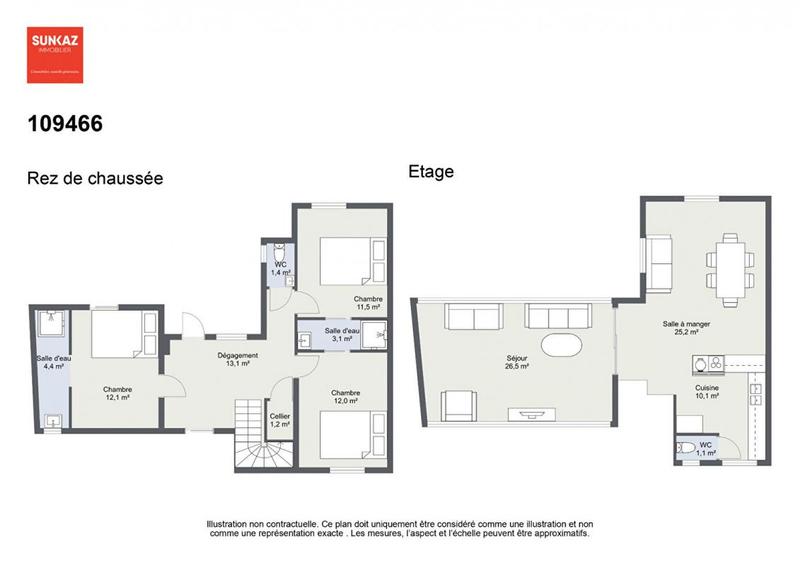 Maison - 133 m² - 5 pièces