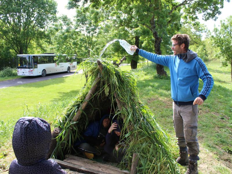 Cap cabane à Terres d'Oiseaux
