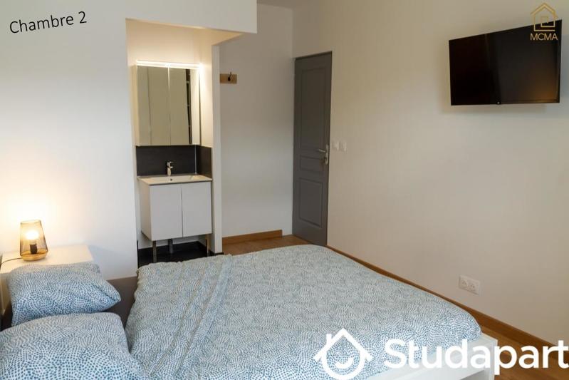 Chambre - 14 m² - 1 pièce