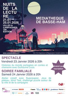 Soirée familiale des nuits de la lecture