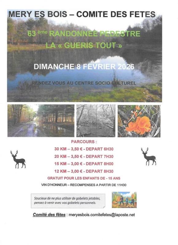 63ème randonnée pédestre "Guéris-tout"