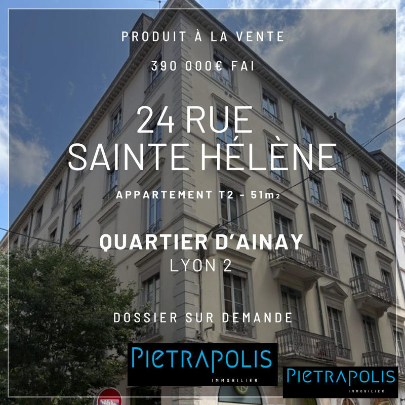 Appartement - 51 m² - 2 pièces