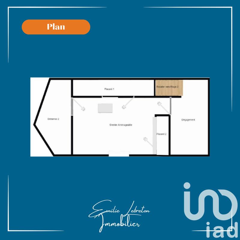 Maison de ville - 106 m² - 6 pièces