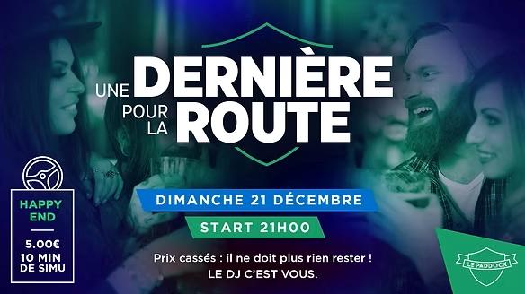 Soirée une Derniere Pour la Route