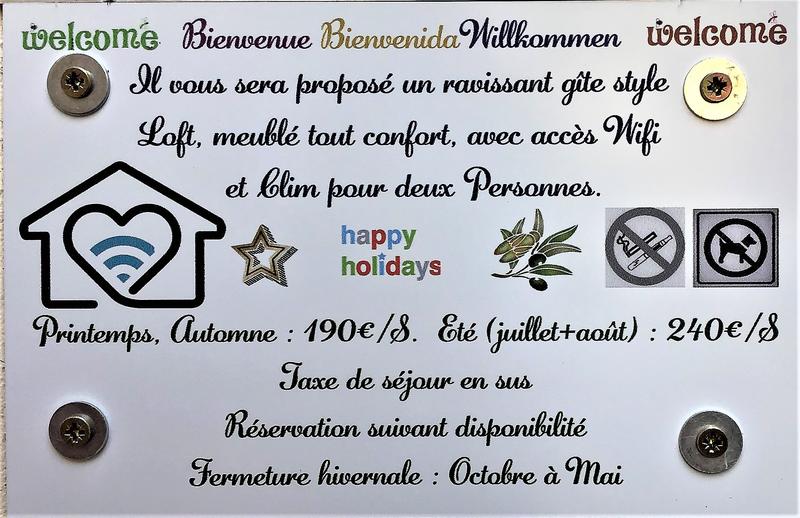 Gite de Mamy Anne * Malaucene * Ventoux * Vaucluse