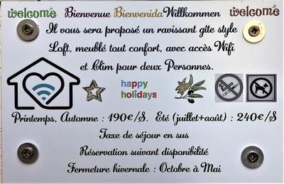 Gite de Mamy Anne * Malaucene * Ventoux * Vaucluse