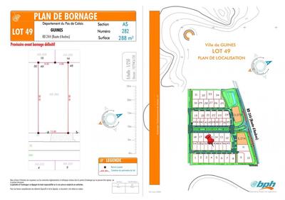 Terrain constructible - 288 m²