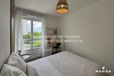Chambre - 9 m² - 4 pièces