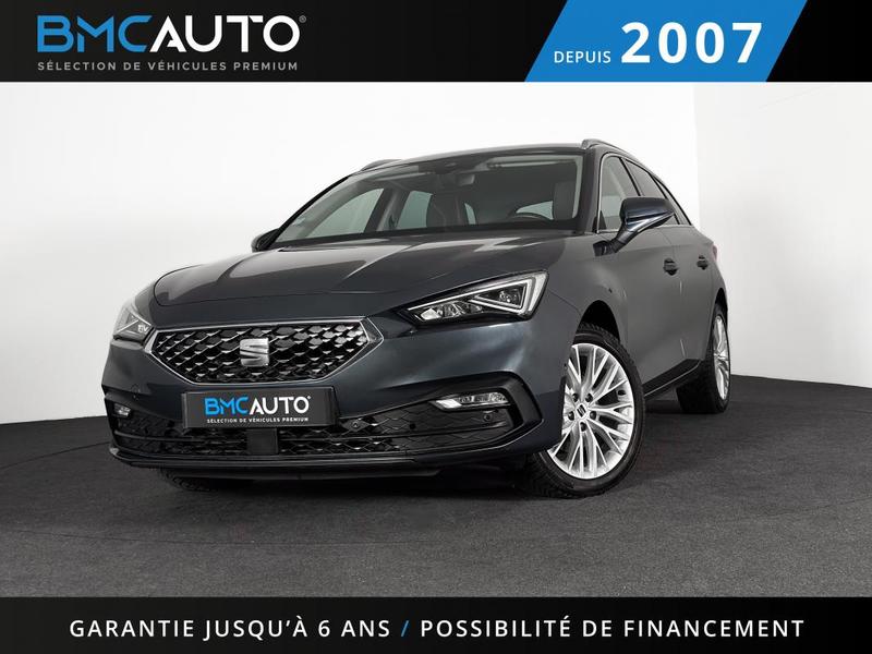 Seat Leon St 1.5 Tsi 130ch Xcellence Virtual Cuir Chauff Carplay Camera Regul Acc Ja17p Sportstourer