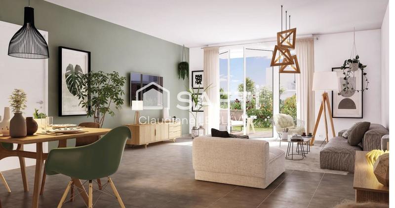 Appartement - 43 m² - 2 pièces