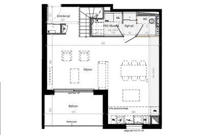 Appartement - 78 m² - 3 pièces