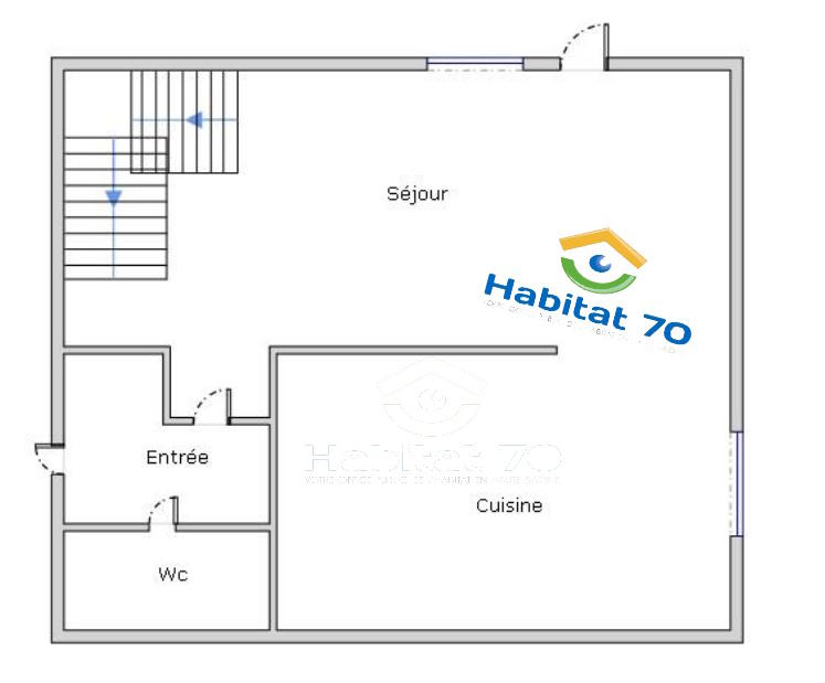Appartement - 69 m² - 3 pièces