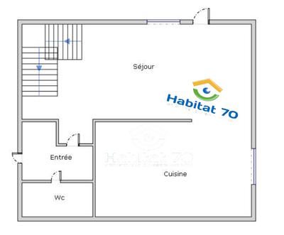 Appartement - 69 m² - 3 pièces