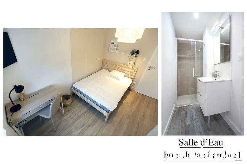 Chambre - 11 m² - 1 pièce