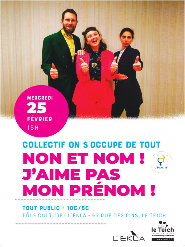 Non et nom ! j'aime pas mon prénon.