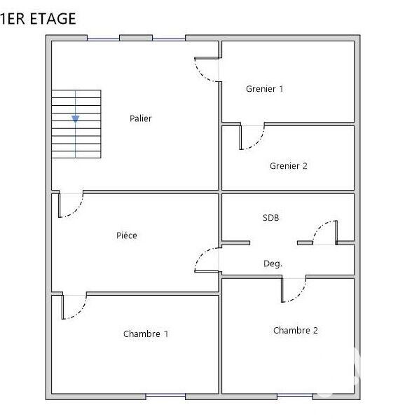 Appartement - 143 m² - 5 pièces