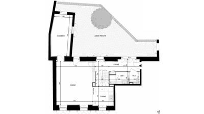 Duplex - 141 m² - 5 pièces