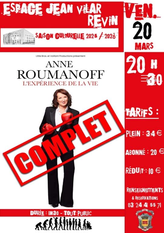 Anne Roumanoff : l'expérience de la vie