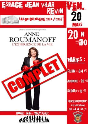 Anne Roumanoff : l'expérience de la vie