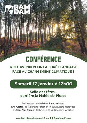 Conférence sur l'avenir de la forêt des Landes de Gascogne