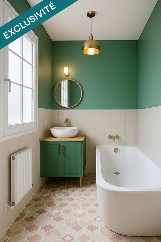 Appartement - 55 m² - 3 pièces