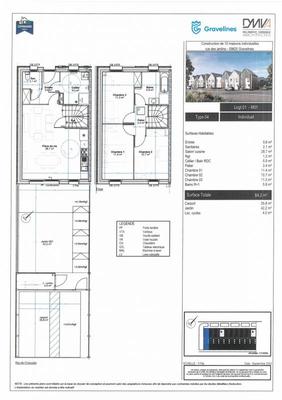 Maison - 84 m² - 4 pièces