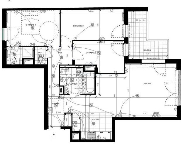 Appartement - 87 m² - 4 pièces