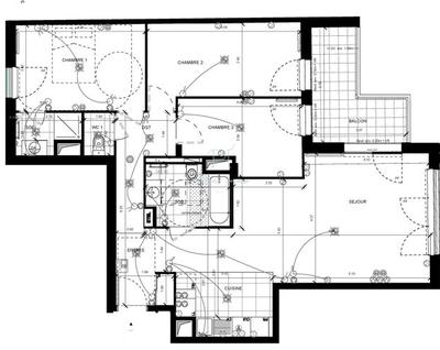 Appartement - 87 m² - 4 pièces