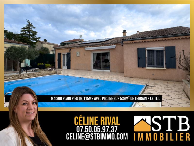 Maison - 115 m² - 5 pièces