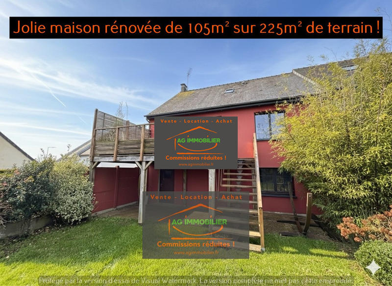 Maison - 106 m² - 6 pièces