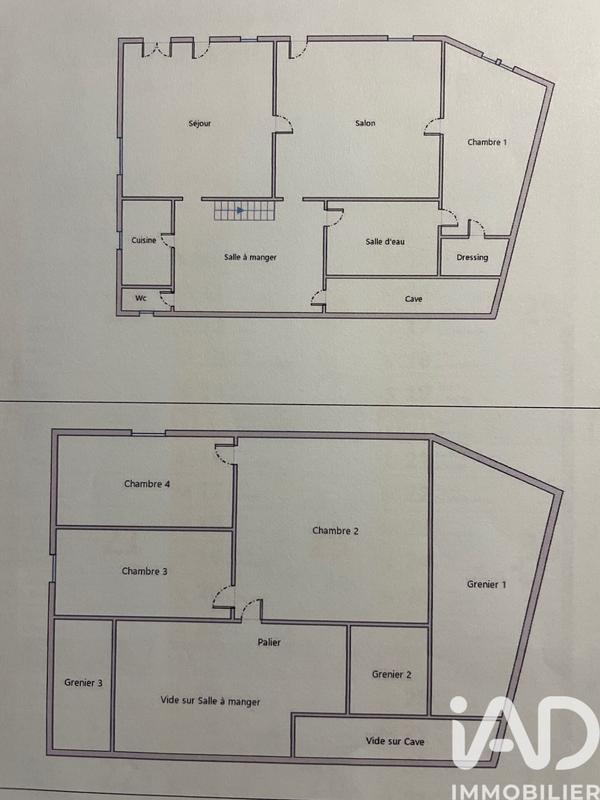 Maison - 210 m² - 7 pièces