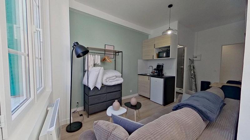 Appartement - 15 m² - 1 pièce