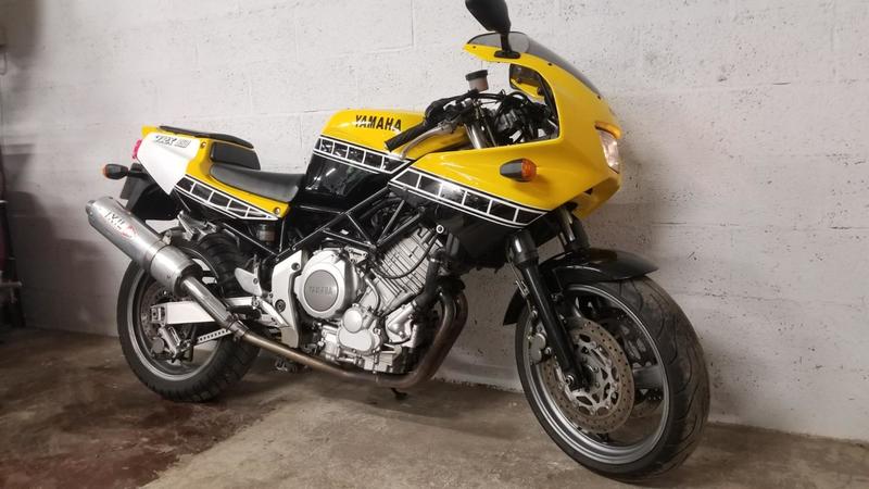 Yamaha Trx 850 yamaha jaune 0850 415
