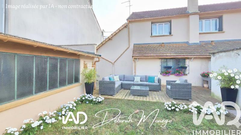 Maison de village - 90 m² - 4 pièces