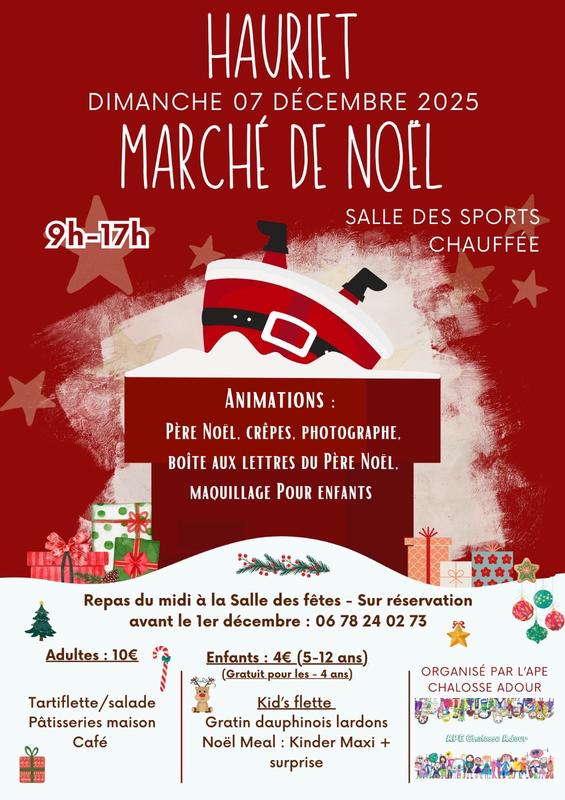Marché de Noël d’Hauriet