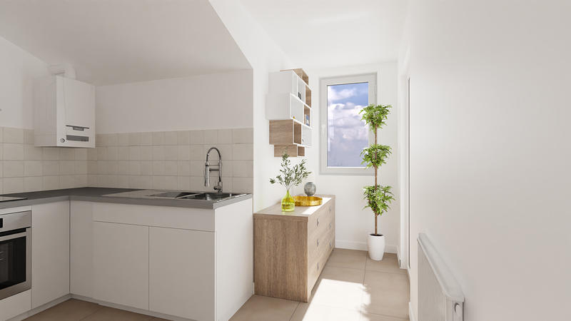 Appartement - 59 m² - 2 pièces