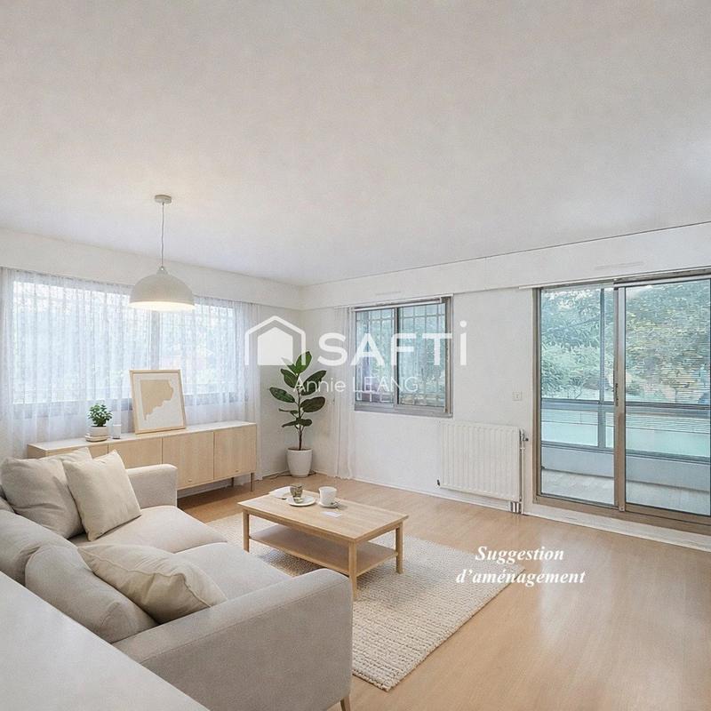 Appartement - 59 m² - 2 pièces