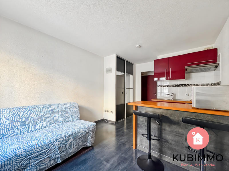 Appartement - 17 m² - 1 pièce